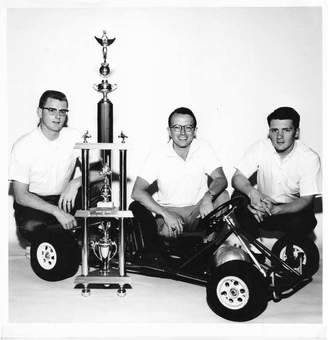 C-13 TWIKA team with trophy no caption